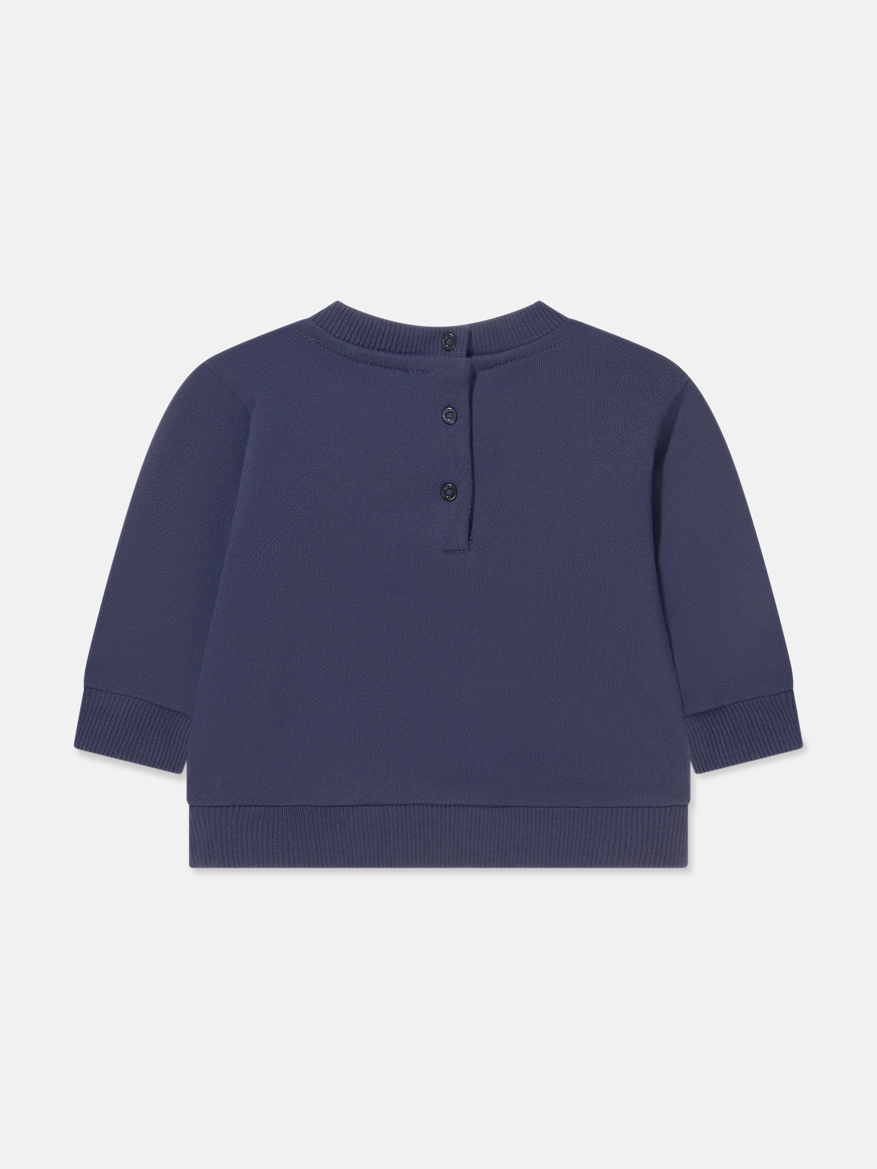Balmain Baby Logo Sweatshirt in Navy