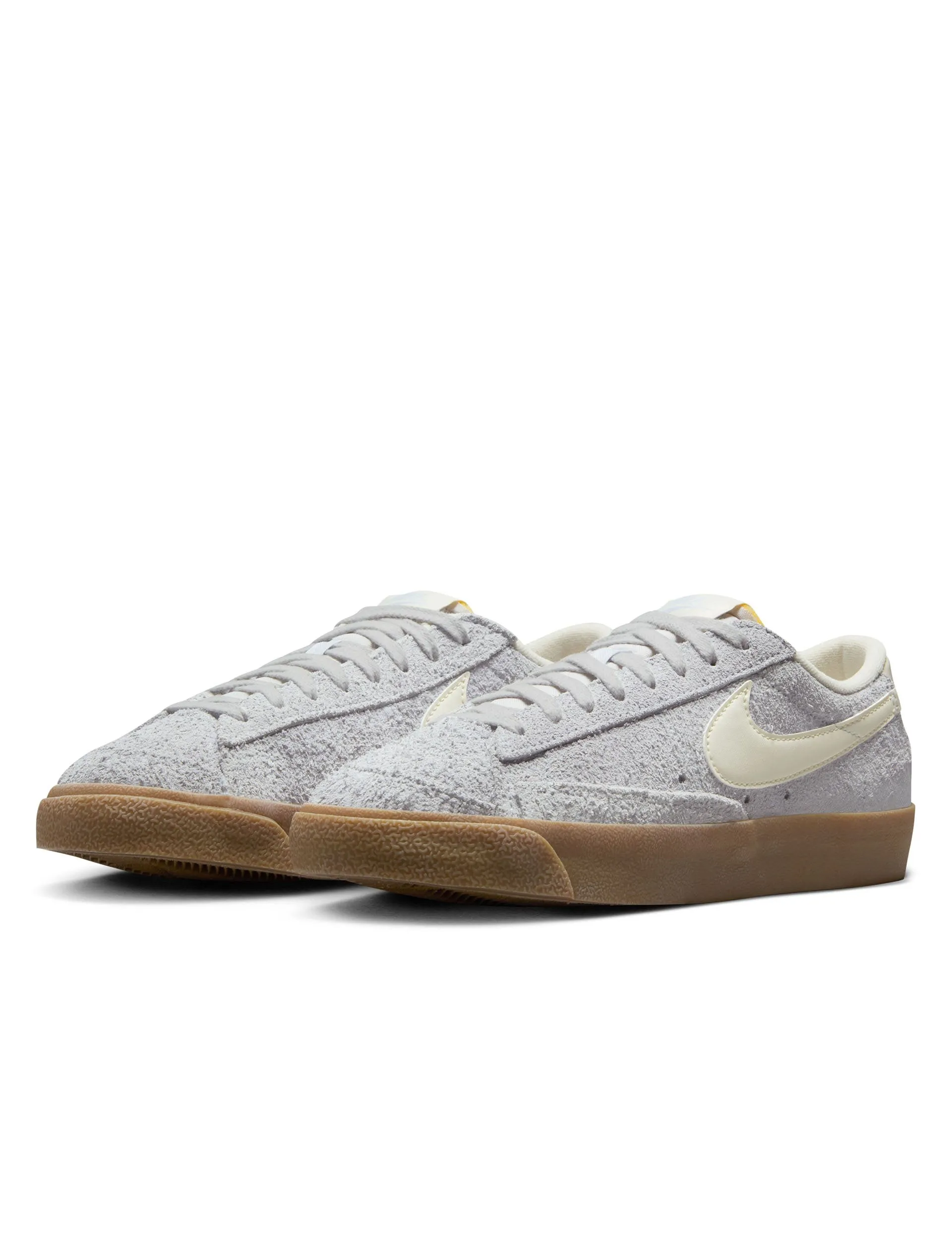 Blazer Low '77 Vintage Shoes - Football Grey/Pale Ivory/Gum Light Brown Shoes_Nike_Trainers