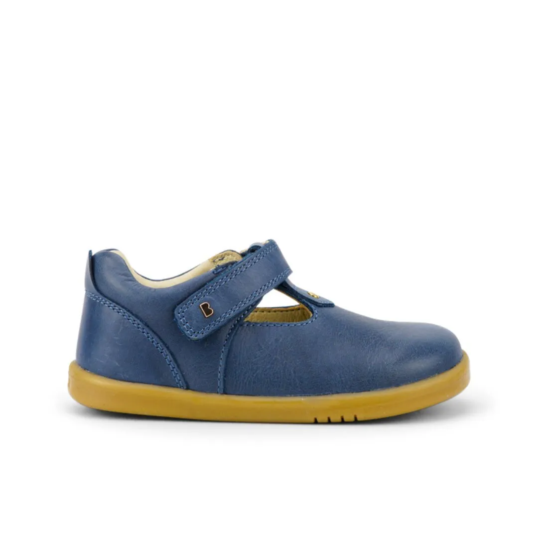 Bobux: I-Walk Louise T-Bar Shoes - Midnight