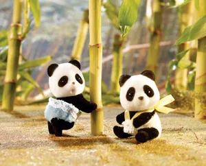 Calico Critters Wilder Panda Bear Twins
