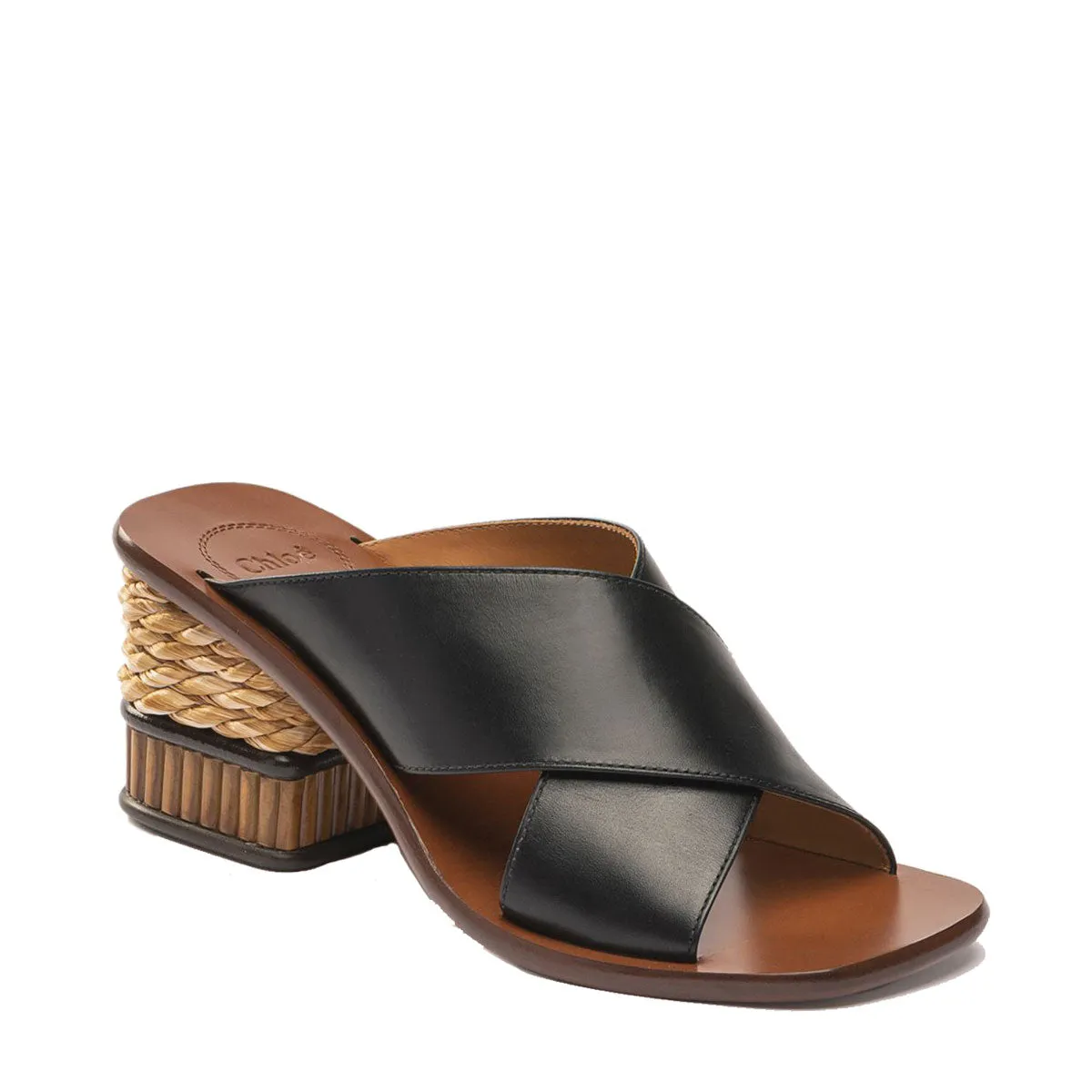 Chloé Shoes Laia Mule, Black
