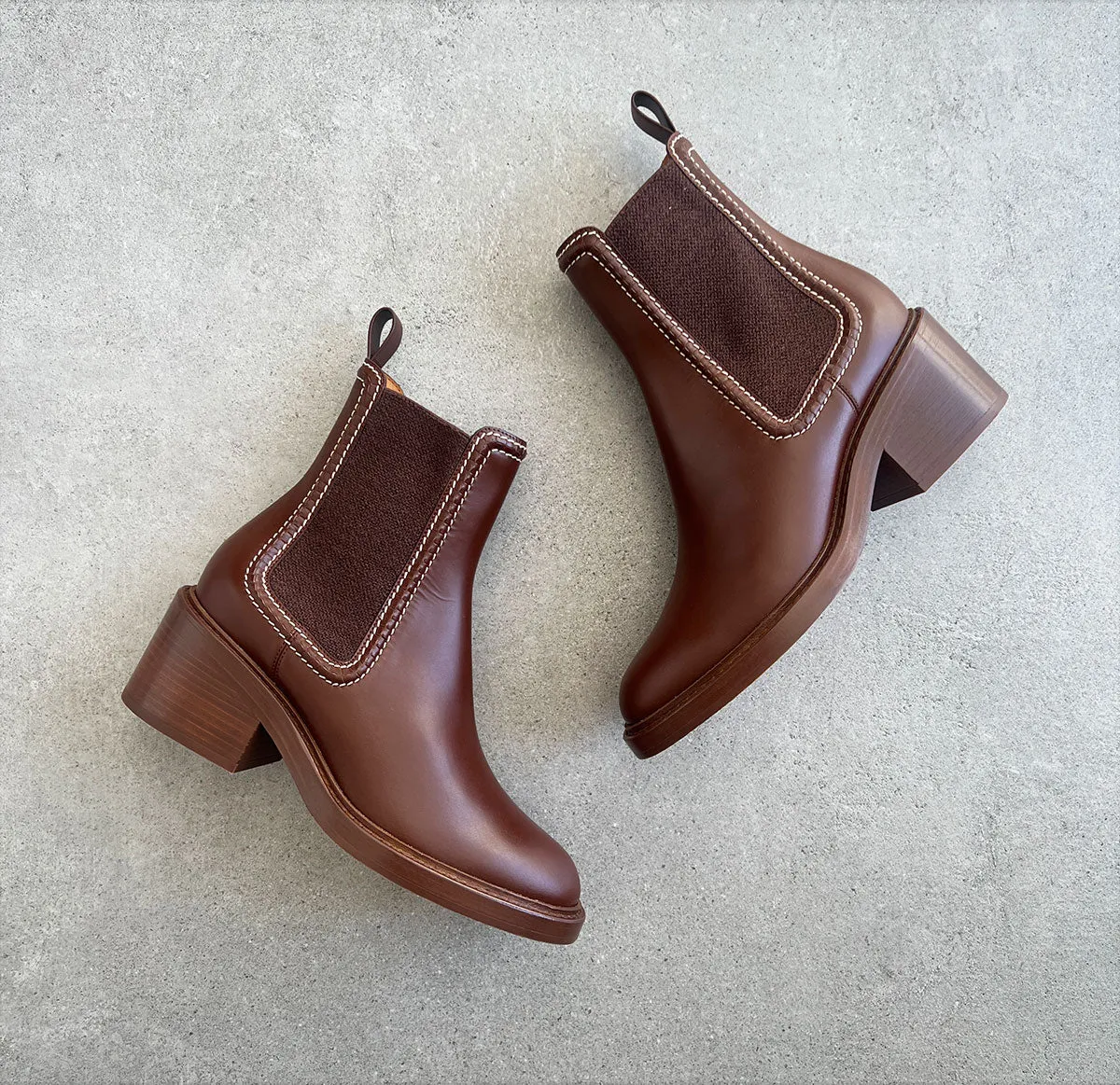 Chloé Shoes Mallo Boot, Brown
