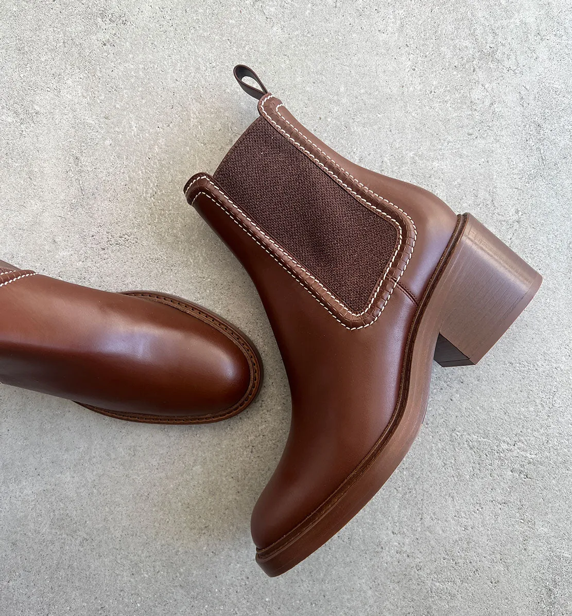Chloé Shoes Mallo Boot, Brown