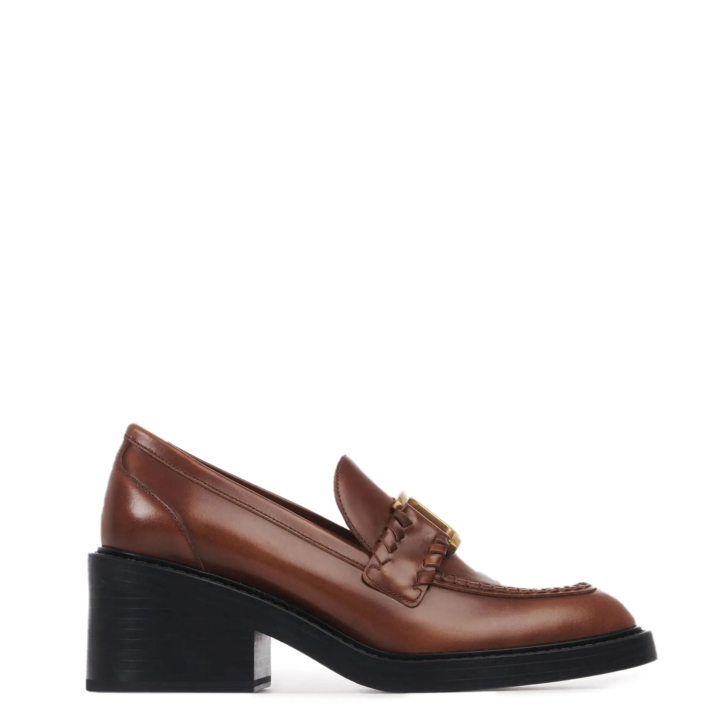 Chloé Shoes Marcie 45 Loafer, Tan