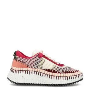 Chloé Shoes Nama Sneaker, Dark Ruby
