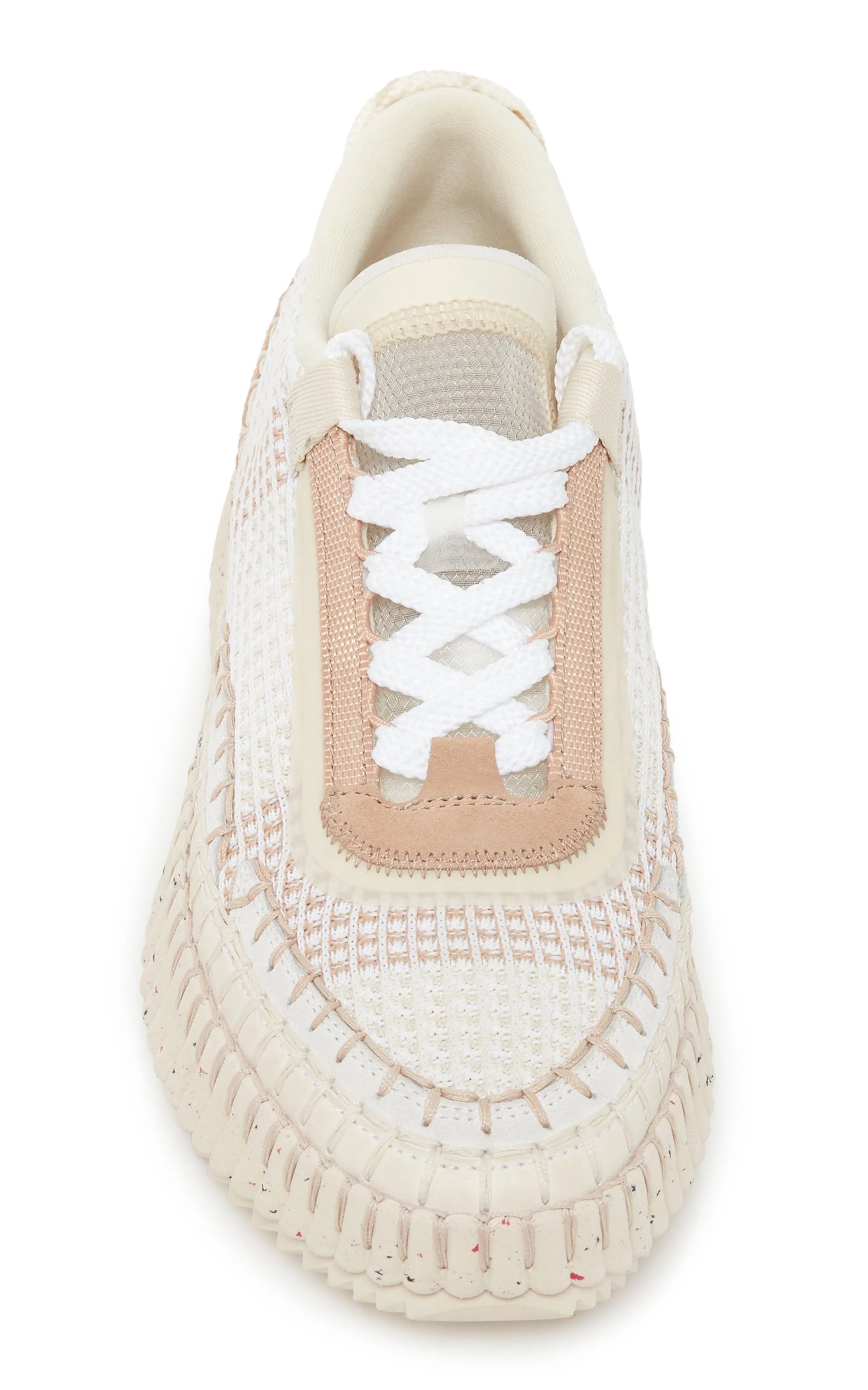 Chloé Shoes Nama Sneaker, Pearl Beige