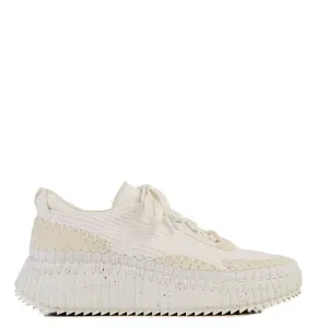 Chloé Shoes Nama Sneaker, White