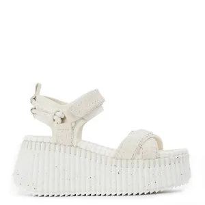 Chloé Shoes Nama X Flatform, White