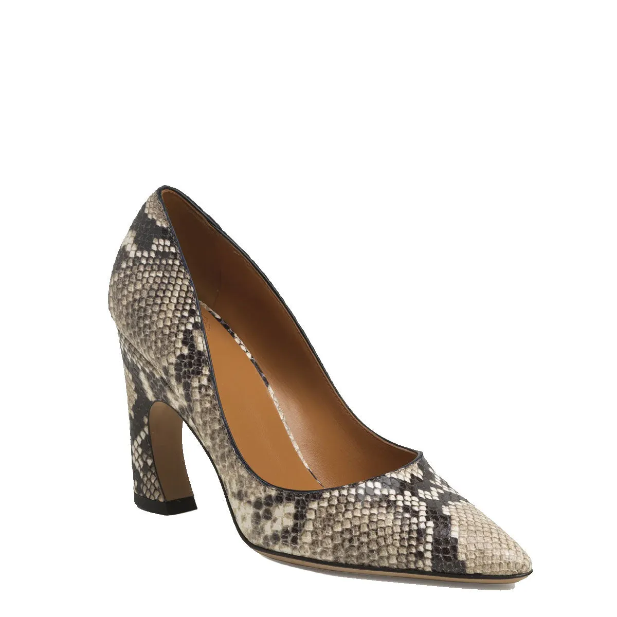 Chloé Shoes Oli Pump,  Python-effect 90