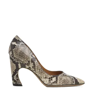 Chloé Shoes Oli Pump,  Python-effect 90