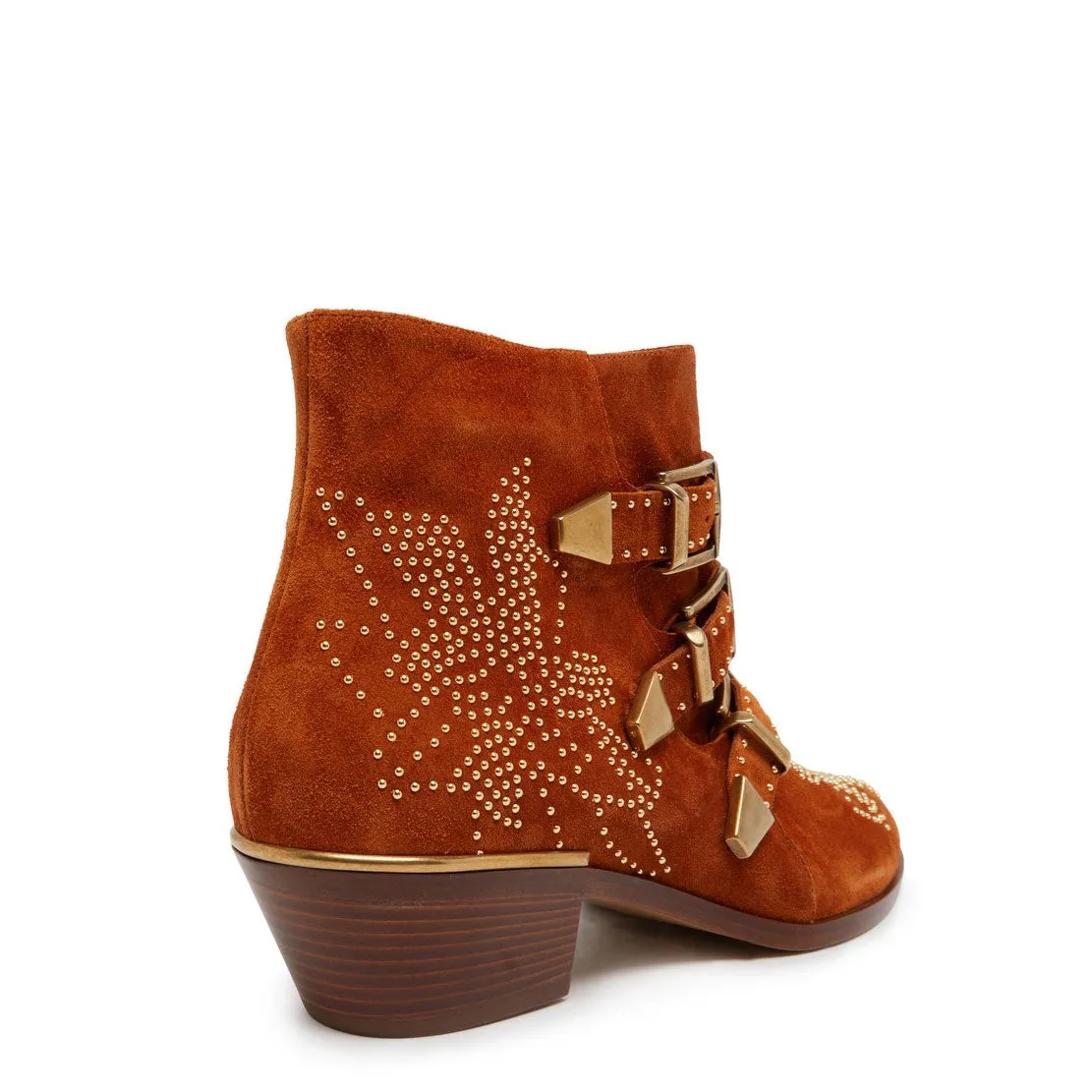 Chloé Shoes Susanna Low Boots, Ochre Delight (G)