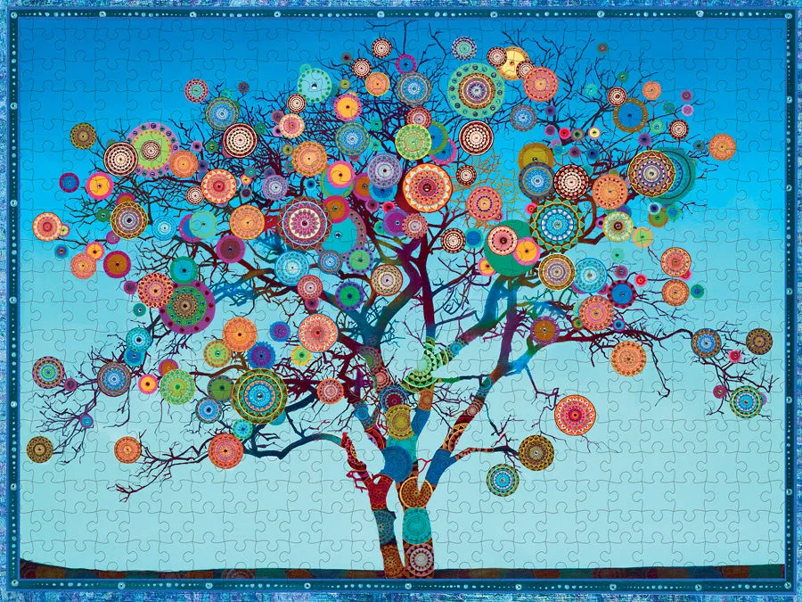 Mandala Fruit Tree - Paul Heussenstamm 500 Piece Puzzle