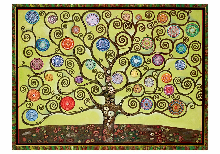 Mandala Trees - Paul Heussenstamm Boxed Assorted Note Cards