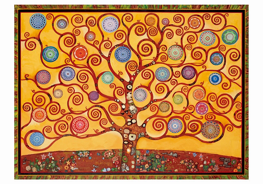 Mandala Trees - Paul Heussenstamm Boxed Assorted Note Cards