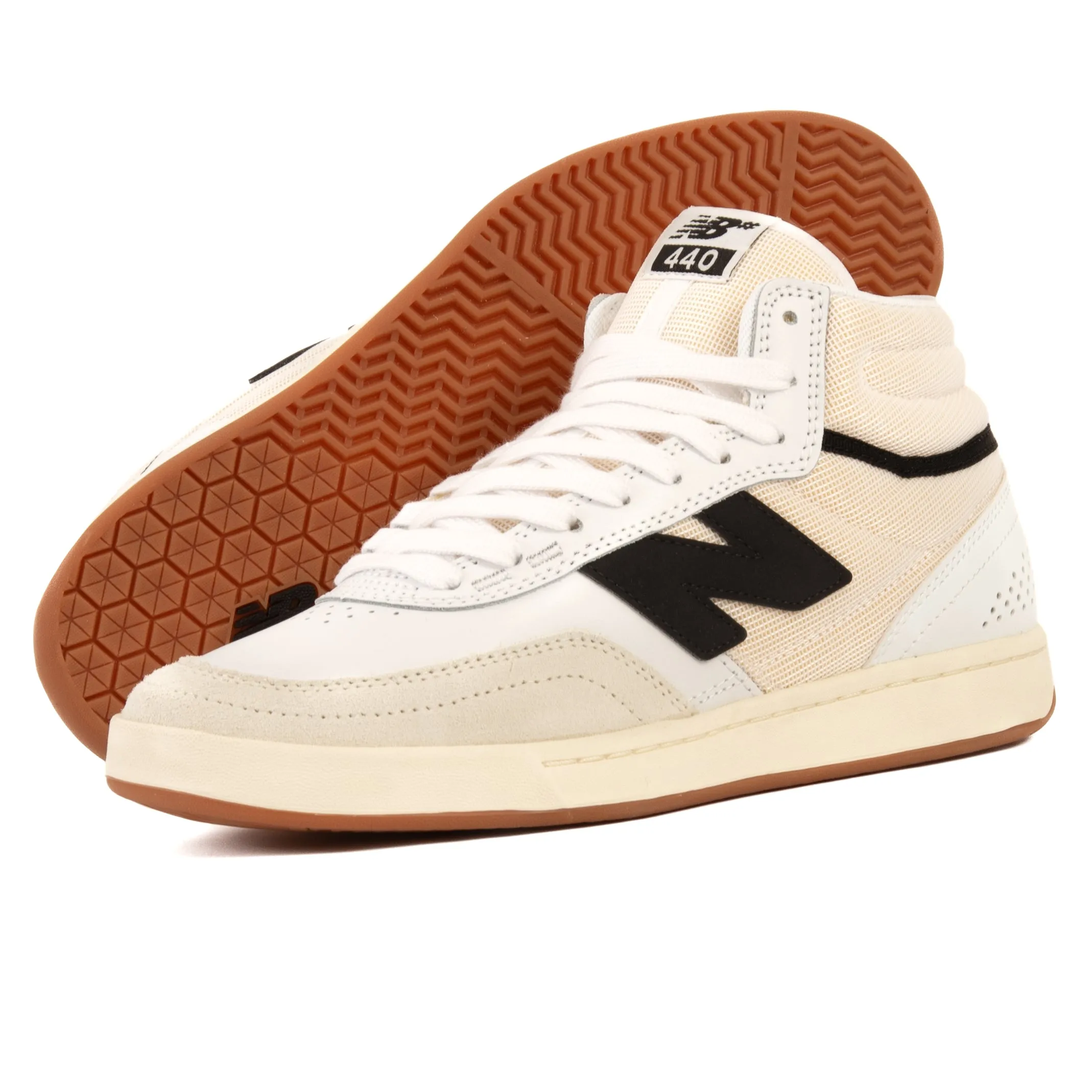 New Balance - 440 High V2 HSB (White/Black) *SALE New Balance Shoes