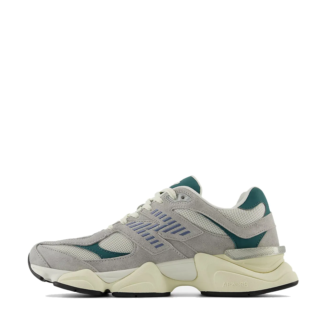 New Balance 9060 Trainer Concrete / Vintage Indigo / New Spruce Shoes New Balance