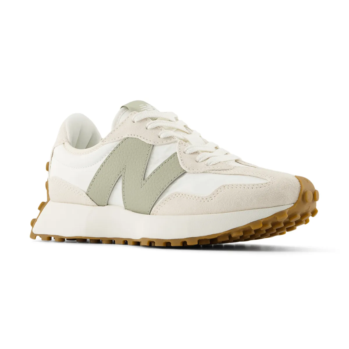 New Balance Women's WS327FTB Linen/Sea Salt/Olivine New Balance Shoes