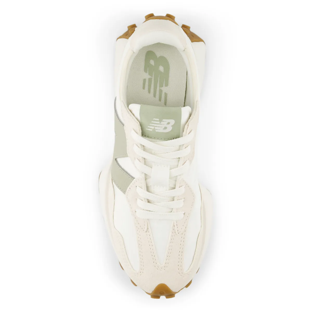 New Balance Women's WS327FTB Linen/Sea Salt/Olivine New Balance Shoes