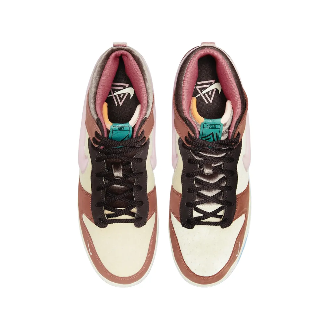 Nike Dunk Mid Social Status Med Soft Pink Nike Dunk