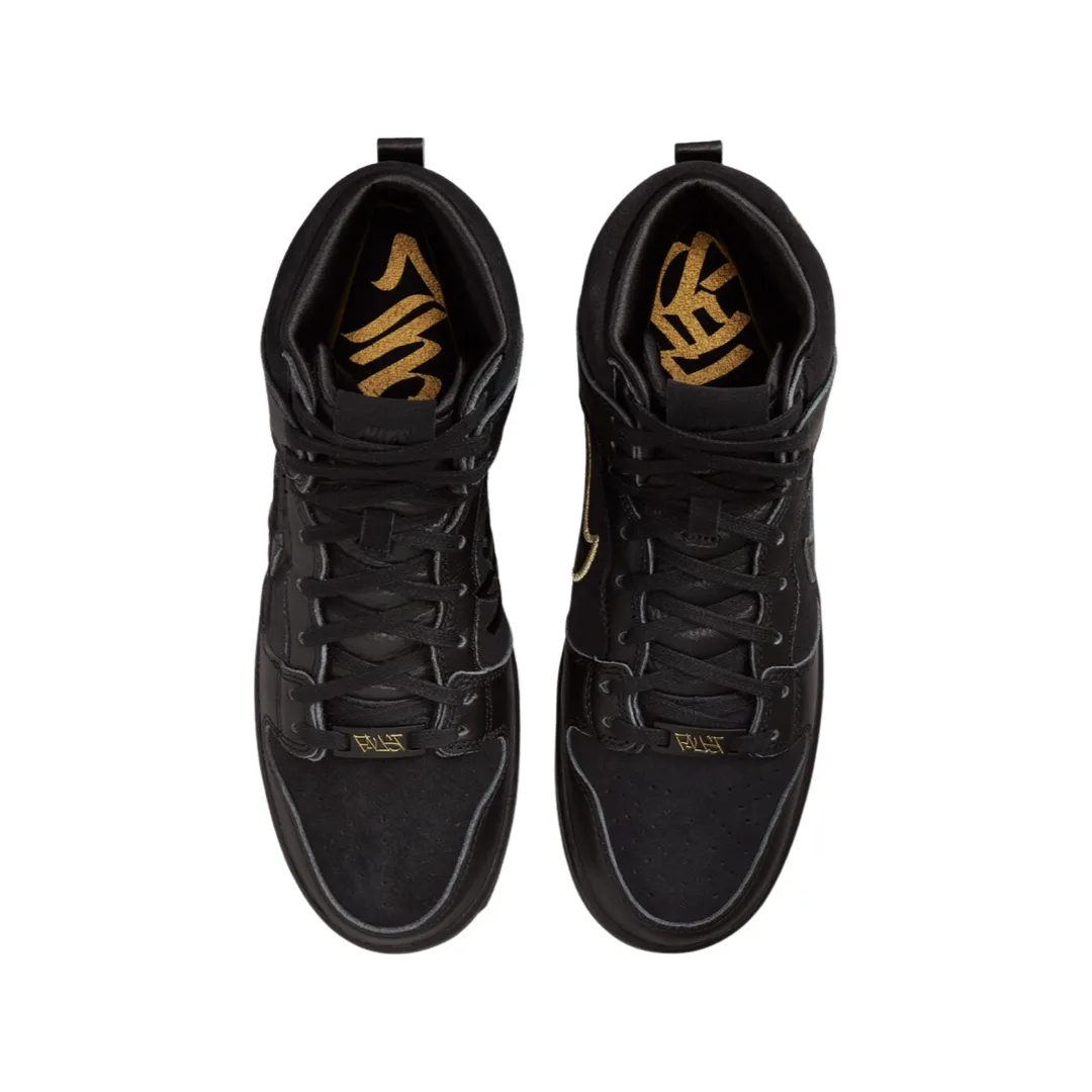 Nike SB Dunk Hi Black Metallic Gold Nike Dunk