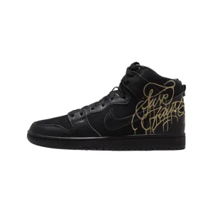 Nike SB Dunk Hi Black Metallic Gold Nike Dunk