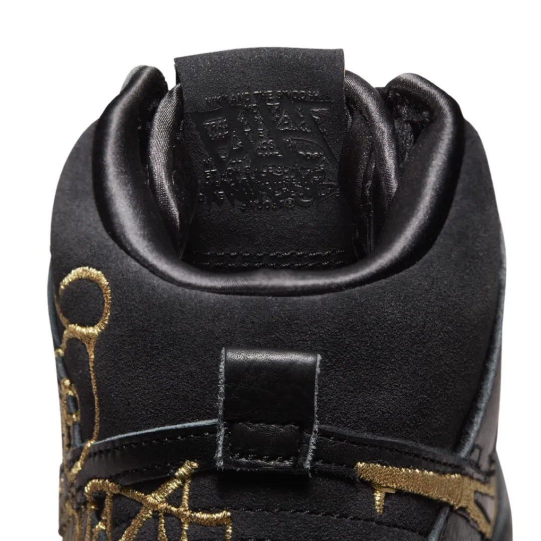 Nike SB Dunk Hi Black Metallic Gold Nike Dunk