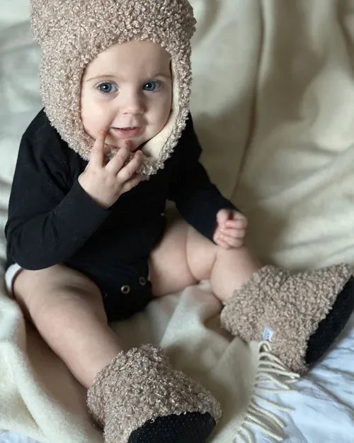 Teddy Baby Booties